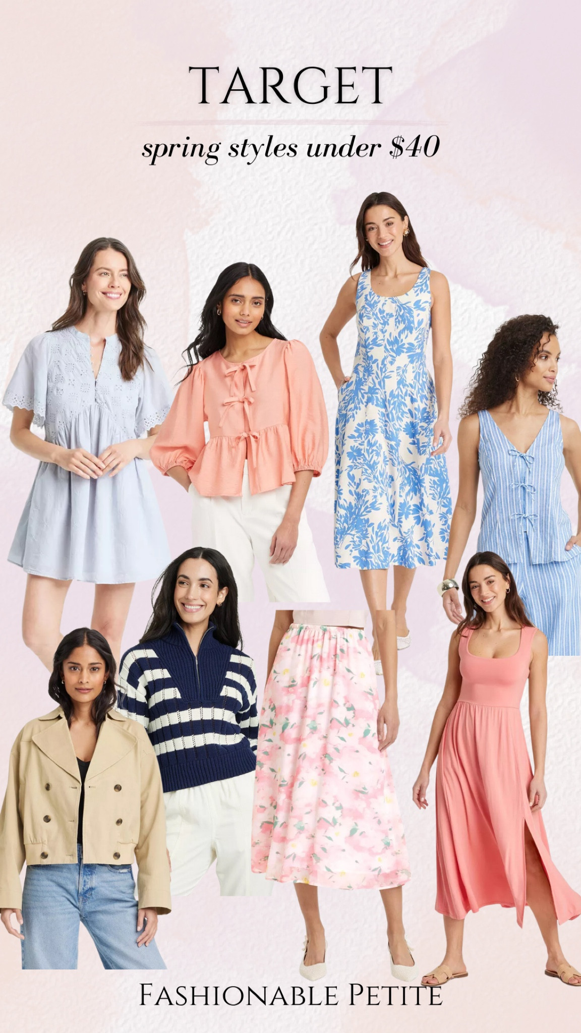 Target new arrivals for spring! Lots of spring dresses and spring outfits. 

Spring dress, target, affordable 

#LTKFindsUnder50 #LTKSaleAlert