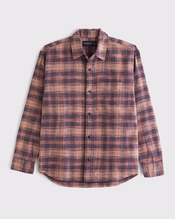 Slub Flannel | Abercrombie & Fitch (US)