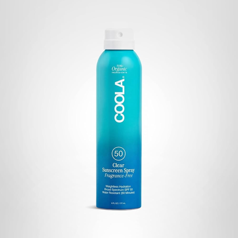 COOLA Organic Sunscreen SPF 50 Sunblock Spray, Dermatologist Tested Skin Care for Daily Protectio... | Amazon (US)