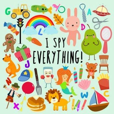 I Spy - Everything!: A Fun Guessing Game for 2-4 Year Olds | Amazon (US)