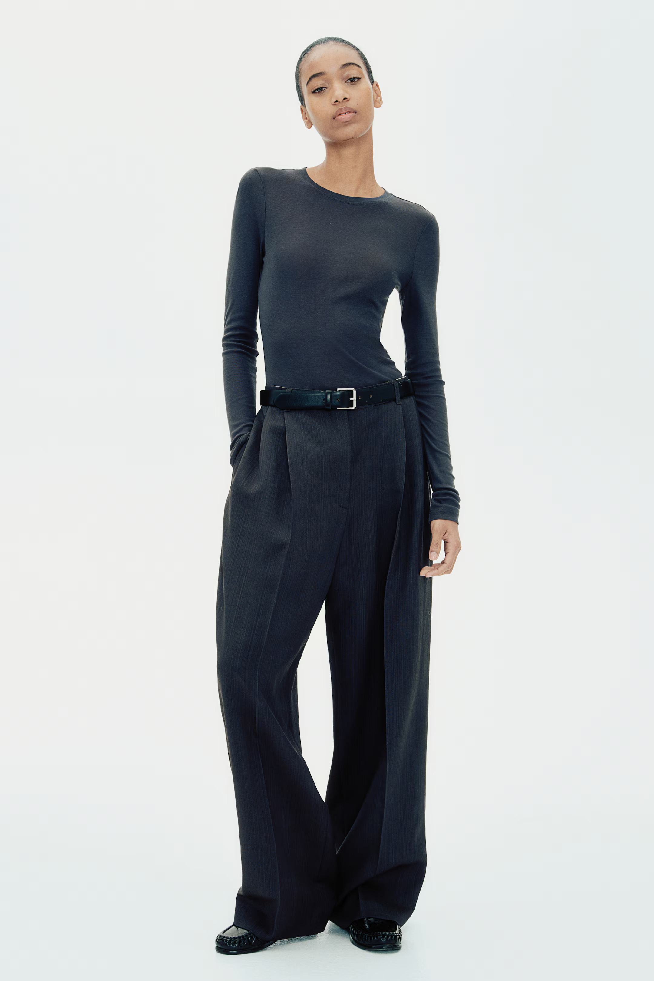 Pima cotton jersey top | H&M (UK, MY, IN, SG, PH, TW, HK)