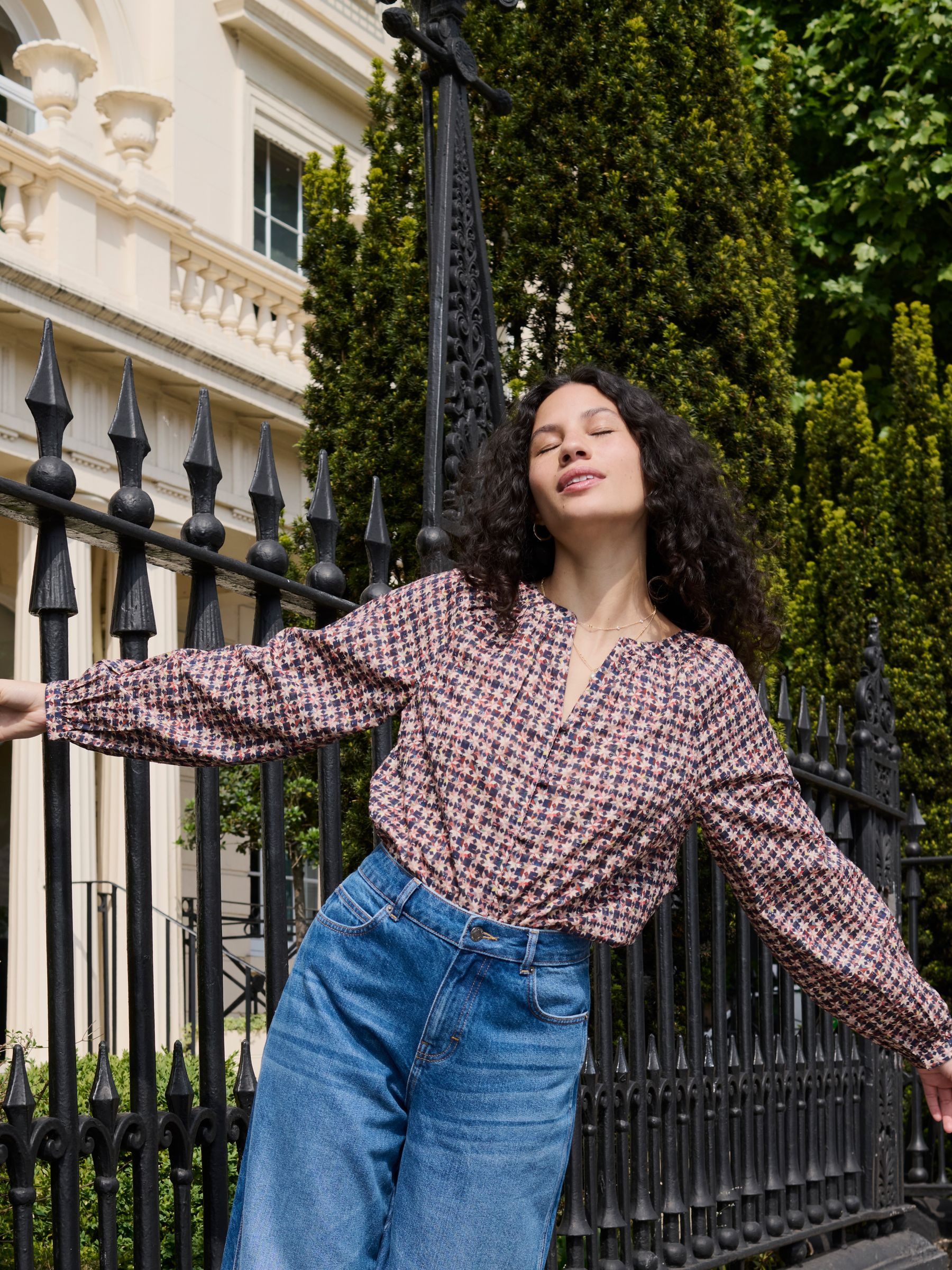 Multi Stirling Blouse | FatFace | Fat Face