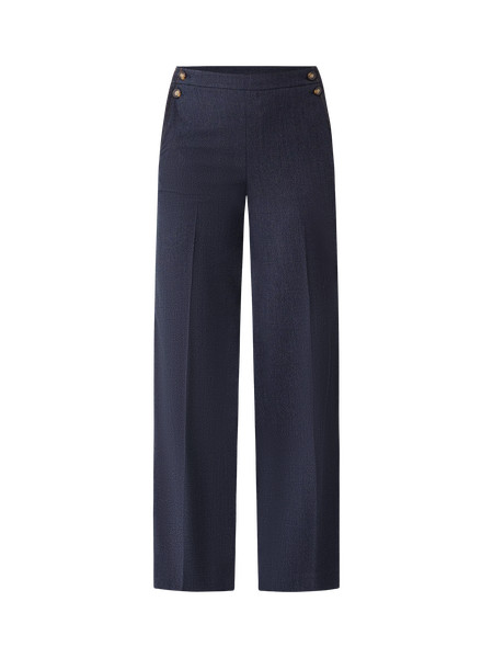 The Everyday Sailor Wide-Leg Pant in Denim | Ann Taylor
