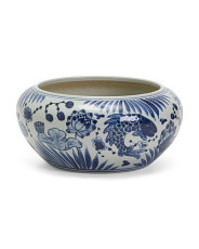 12x5.5 Shallow Fish Porcelain Bowl Planter | Plants & Planters | Marshalls | Marshalls