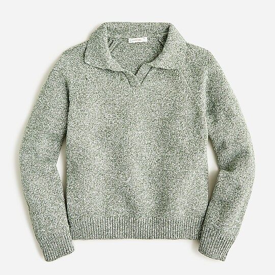 Boys' collared sweater in marled cotton | J.Crew US