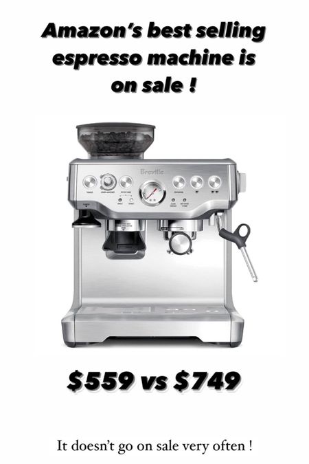 Amazon’s Best selling espresso machine is on sale !

#LTKSaleAlert #LTKHome #LTKFamily