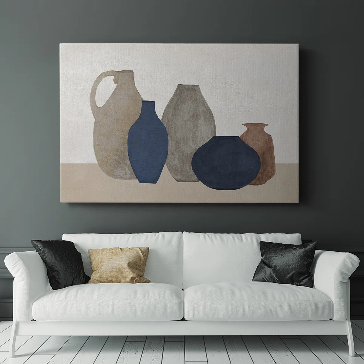 Simple Vessels -Gallery Wrapped Cavas | Wayfair North America