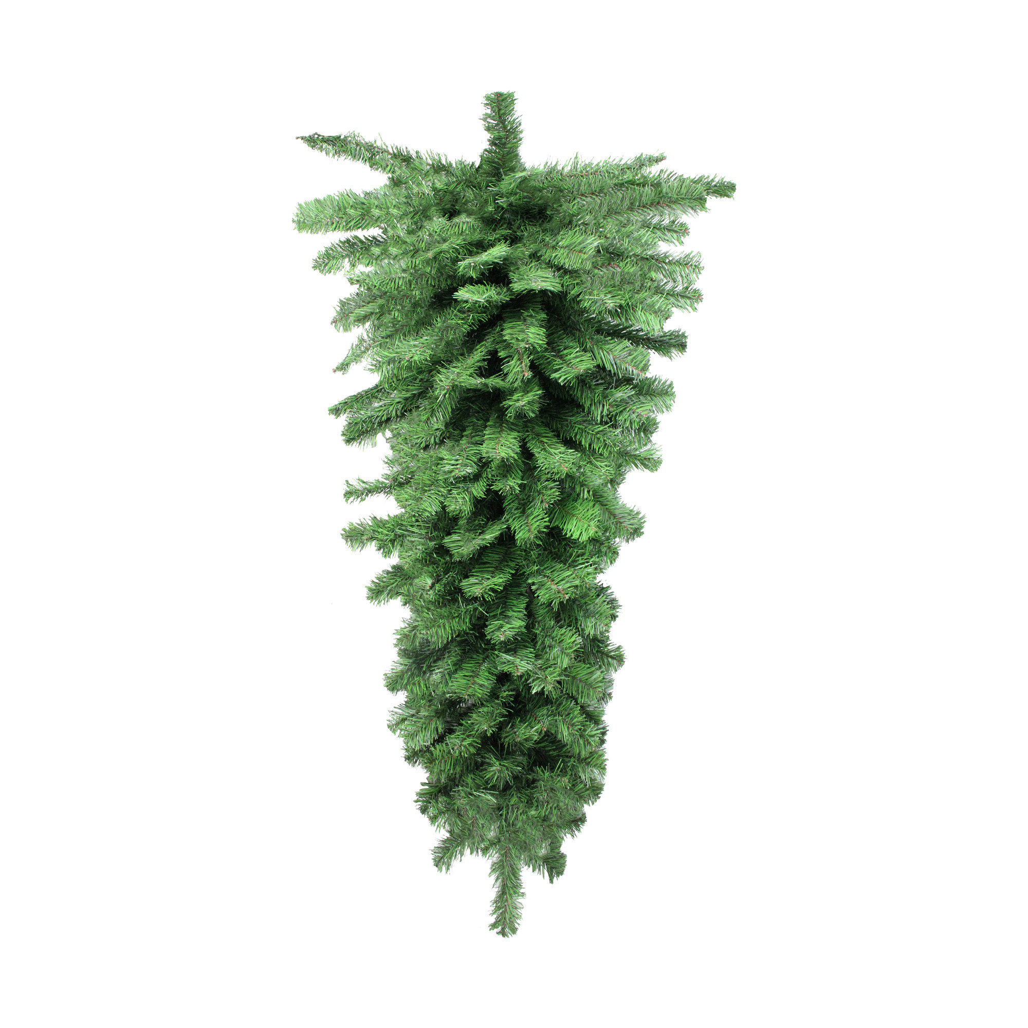 Northlight 48" Unlit Colorado Spruce Artificial Christmas Teardrop Swag | Walmart (US)