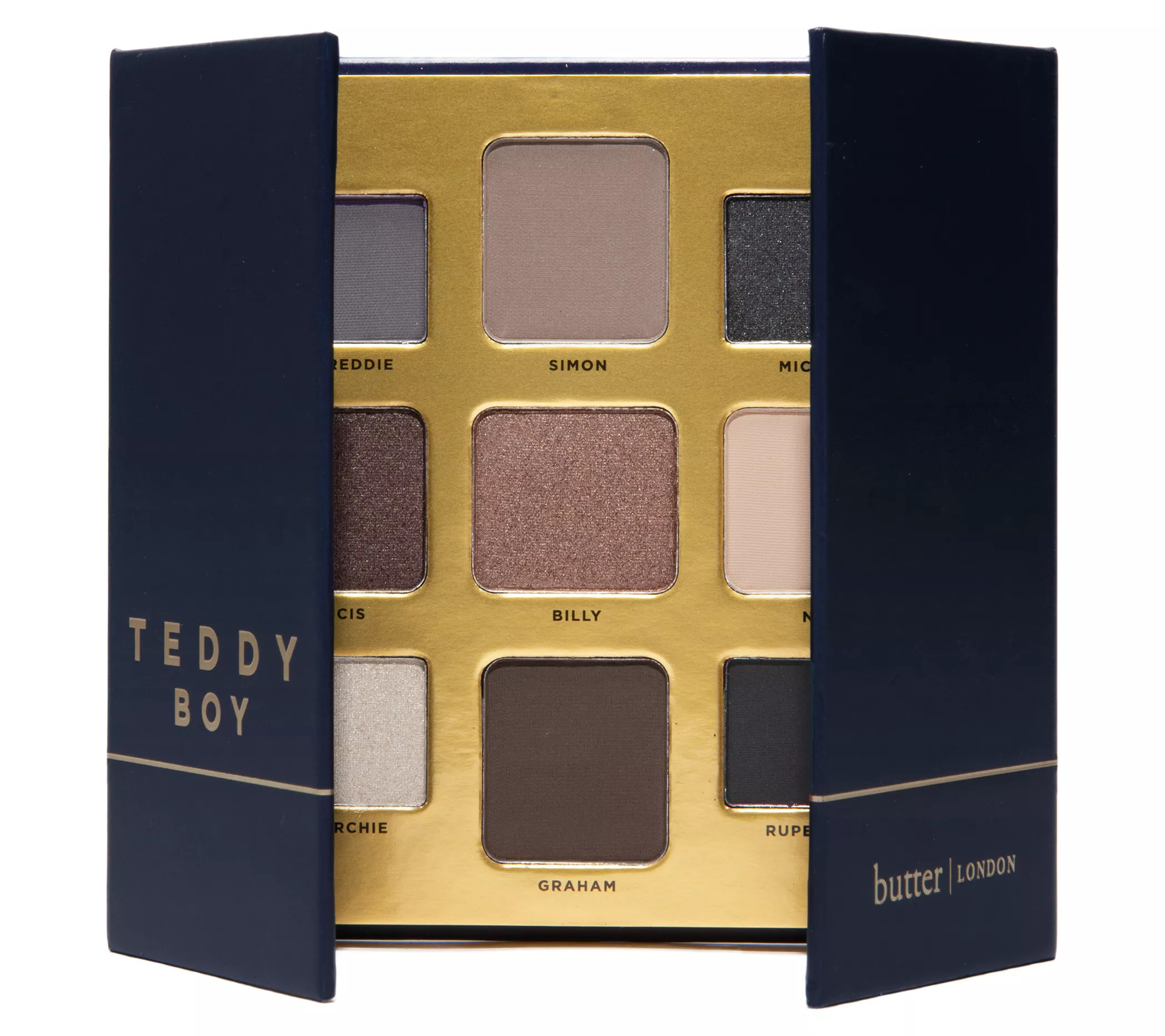 butter LONDON Teddy Boy 9-Piece Eyeshadow Palette | QVC