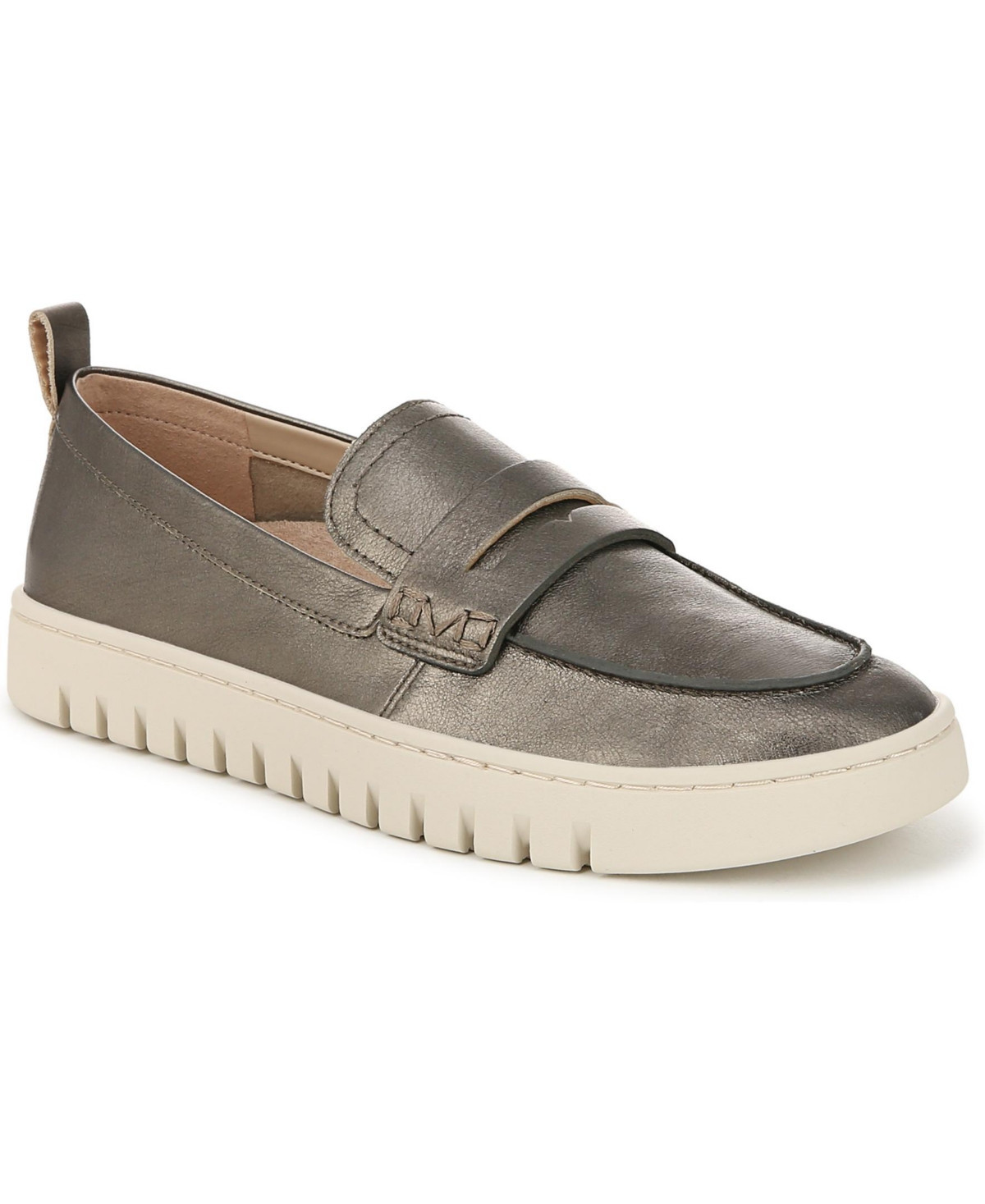 Vionic Womens Uptown Loafers - Gunmetal leather | Macy's