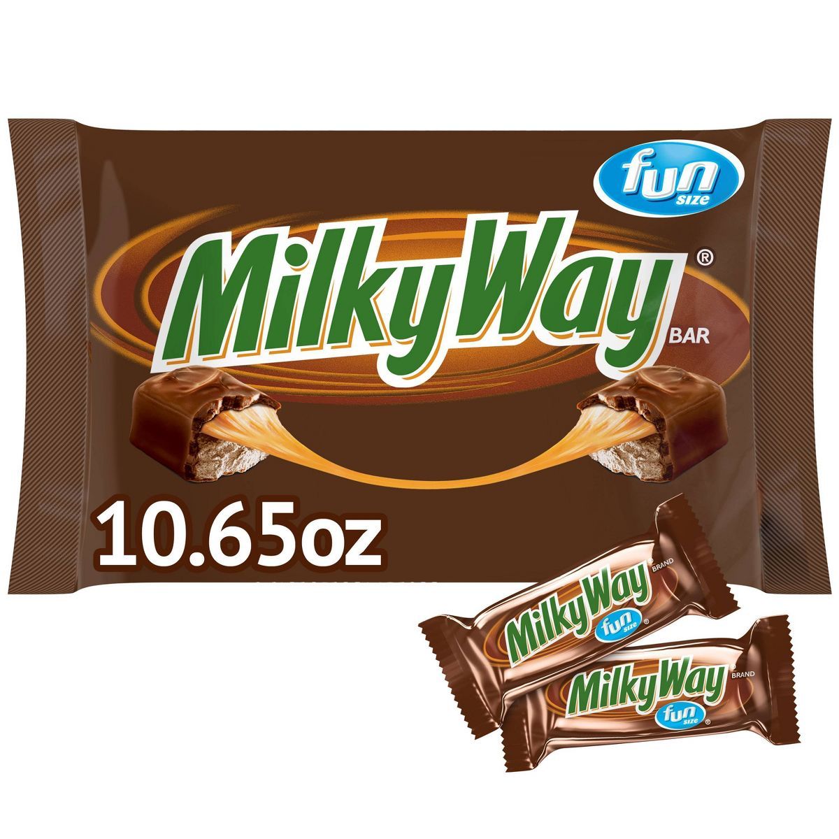 Milky Way Fun Size Milk Chocolate Candy Bars - 10.65oz | Target