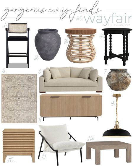 Now’s the time to shop for home decor pieces to freshen up any of your home spaces. From seating to lighting to tabletop and more, you’ll find many gorgeous items that are on sale and ship for free! living room decor area rug side table pendant light bar stool vase Wayfair find

#LTKstyletip #LTKsalealert #LTKhome