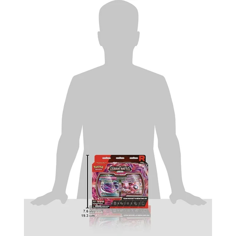 Pokemon TCG: Team Rocket’s Mewtwo ex League Battle Deck - 60 Cards | Walmart (US)