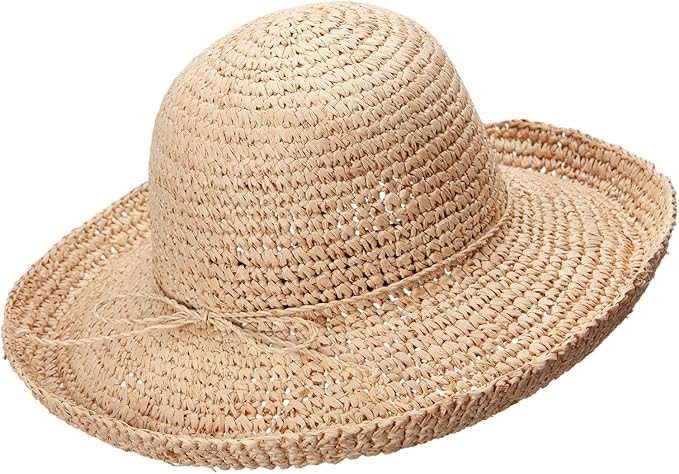 Jeanne Simmons Raffia Roll Up Brim Hat | Amazon (US)