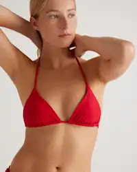 Italian Triangle Bikini Top | Quince