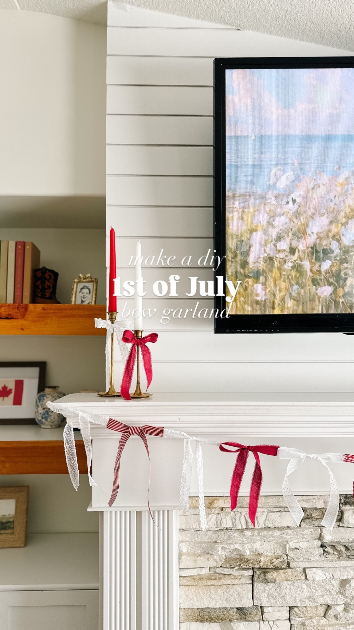 Cutest July 1st decor that is so easy and cute to make! ❤️🤍❤️

#LTKSeasonal #LTKHome #LTKStyleTip