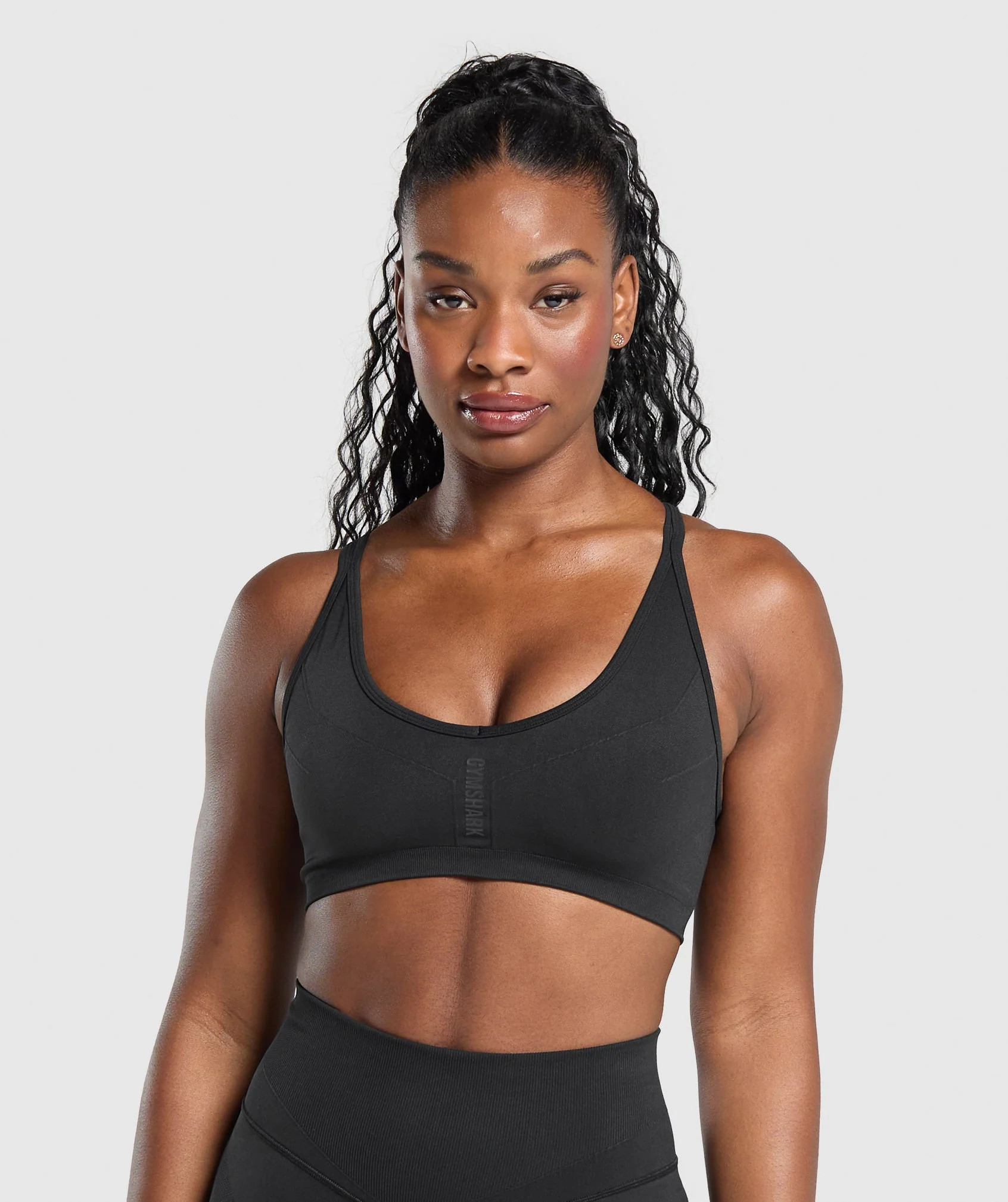 Gymshark Activate Seamless Bralette - Black | Gymshark CA