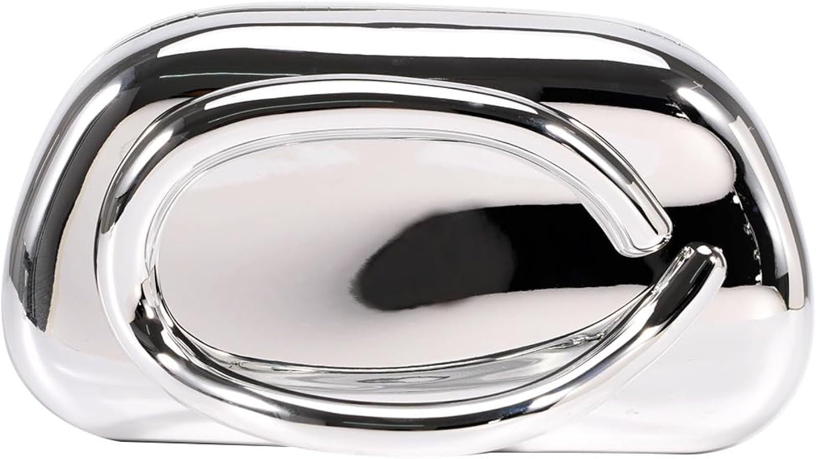 Women’s Acrylic Evening Clutch Purse, Elegant Shell Handbag with Metal Handle Wedding Party Cro... | Amazon (US)