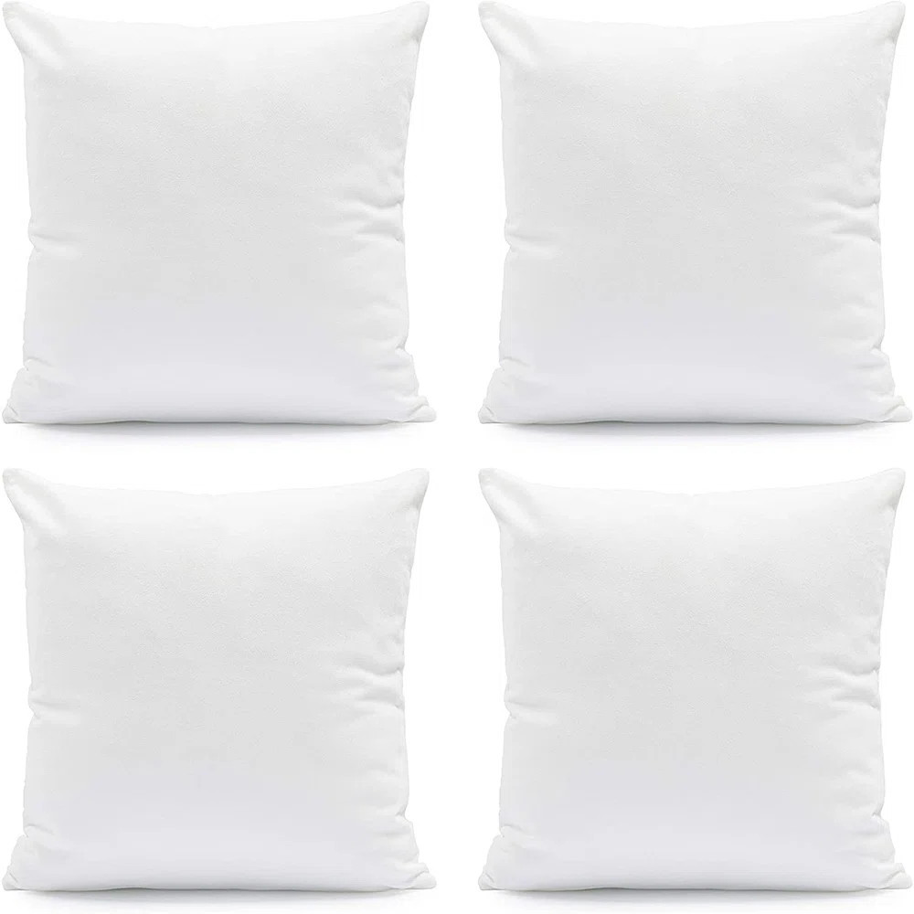 Lux Decor Collection Throw Pillow set of 4 Outdoor Pillow Insert & Reviews | Wayfair | Wayfair North America