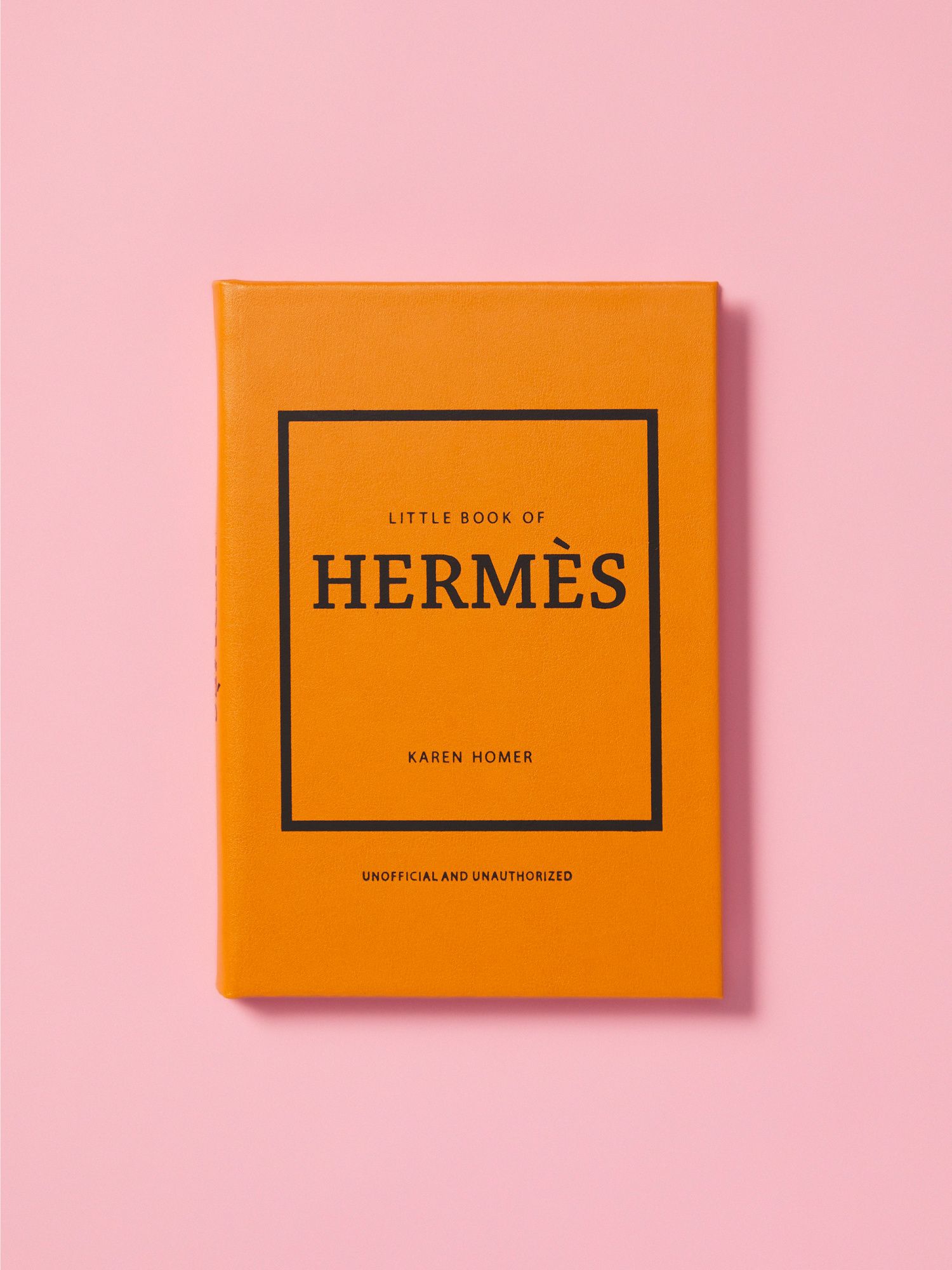 Leather Bound Little Book Of Hermes Coffee Table Book | Back To Campus | HomeGoods | HomeGoods