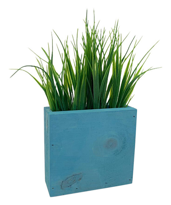 Established 98 Faux Plants - Oceano Faux-Grass Planter | Zulily
