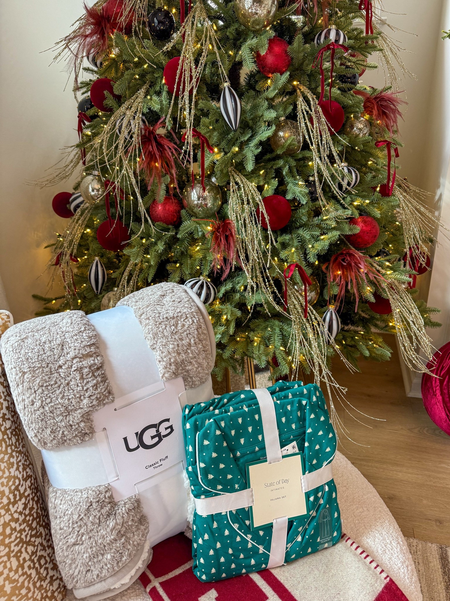 The perfect cozy combo you didn’t know you needed. Get ready for those magical Christmas moments with the softest Classic UGG Fluff Throw and the cutest Women’s Notched Collar Pajama Set. Cozy season feels activated. 🎄 @macys

#LTKCyberWeek #LTKGiftGuide #LTKHoliday
