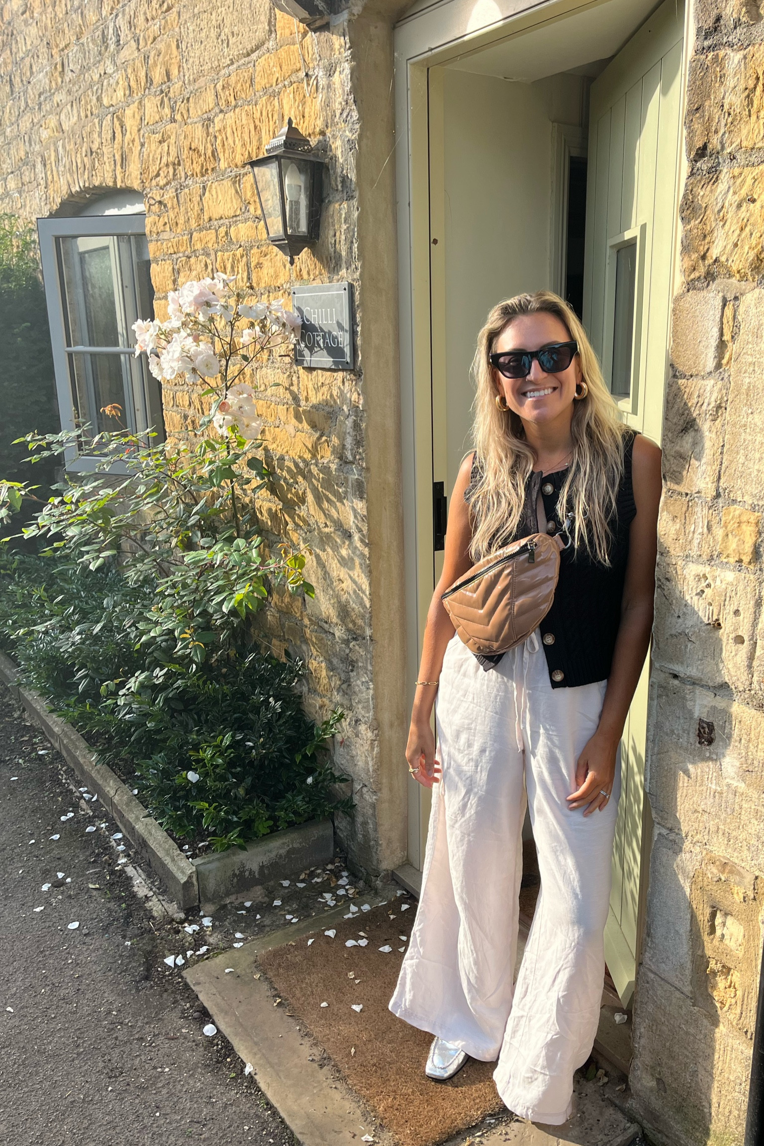 Travel Fall Outfit 
This sweater vest perfect for chiller morning temps.  And love these pants that are with the linen set.  Fave shoes 

#LTKeurope #LTKtravel #LTKover40