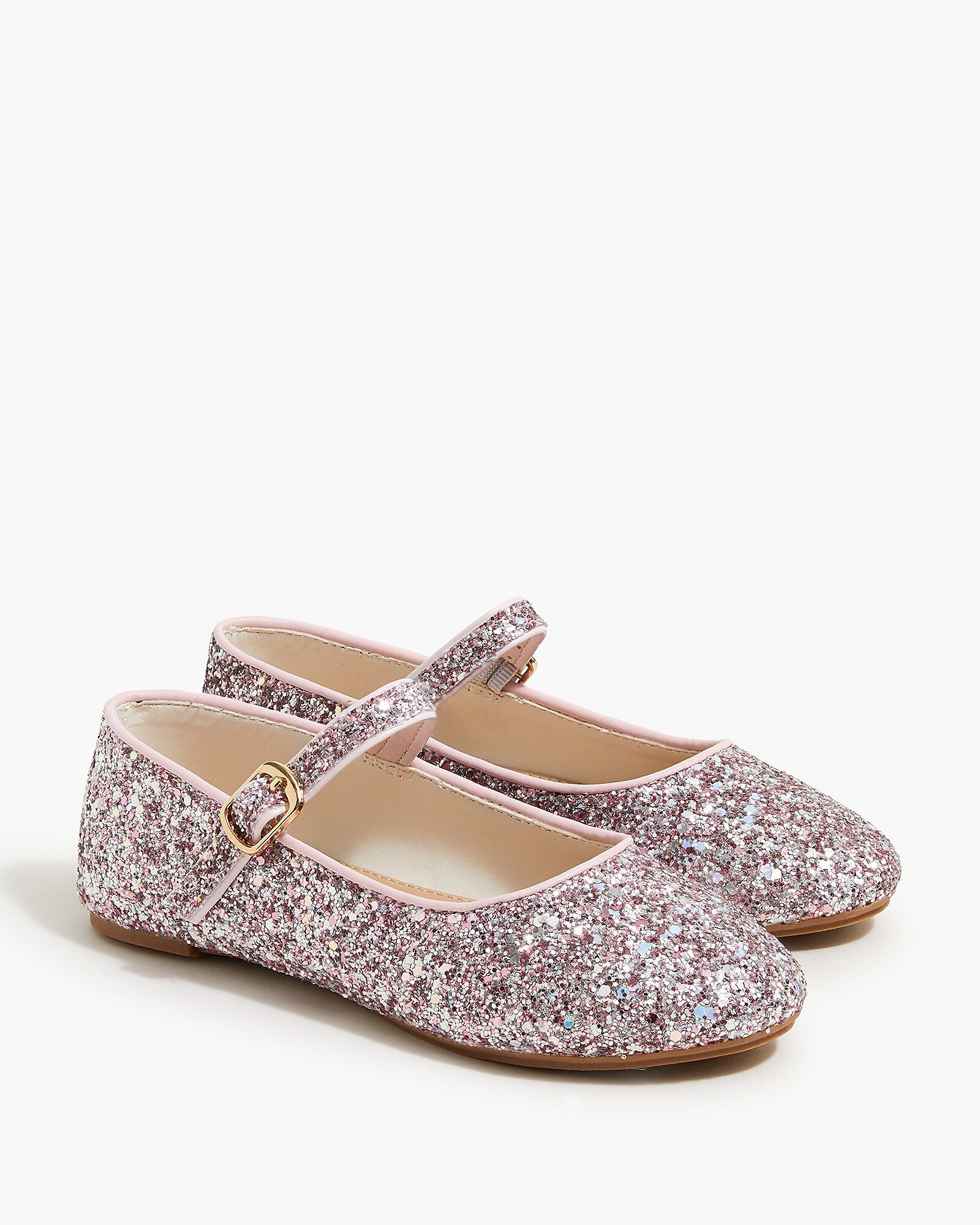 Girls' glitter Mary Jane flats | J.Crew Factory