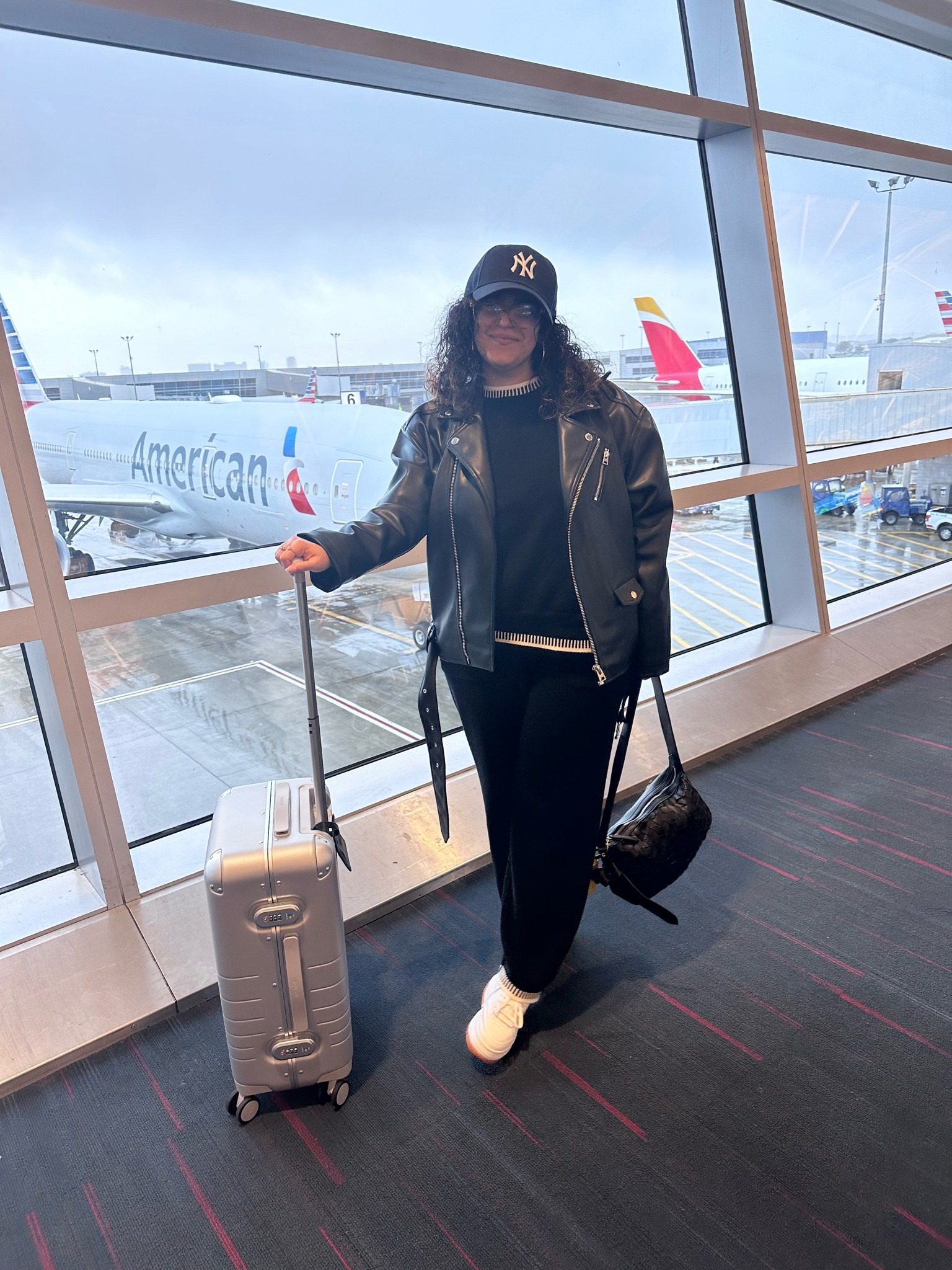A comfortable and warm outfit for the plane is a must for me. This set from Amazon was a great pick! And my monos hybrid carry-on was a great smooth roll on all surfaces.

#LTKFindsUnder100 #LTKStyleTip #LTKTravel