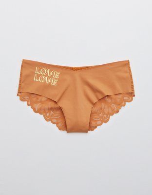 Aerie No Show Holiday Best Lace Cheeky Underwear | American Eagle Outfitters (US & CA)