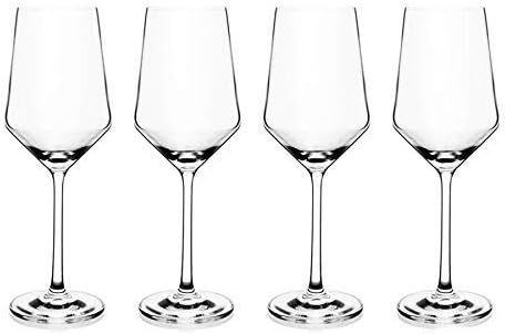 Premium Crystal Wine Glass for White or Red Wines 13oz Lead Free Classic Modern Elegant Shape wit... | Amazon (US)