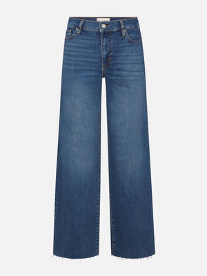 Le Slim Palazzo -- Canals Raw After - CANALS RAW AFTER / Regular / 27 | Frame Denim