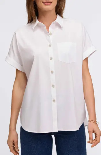 Abigail Short Sleeve Button-Up Shirt | Nordstrom
