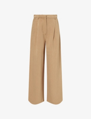 THE FRANKIE SHOP - Marfa Wide-Leg Woven Trousers | Selfridges.com | Selfridges