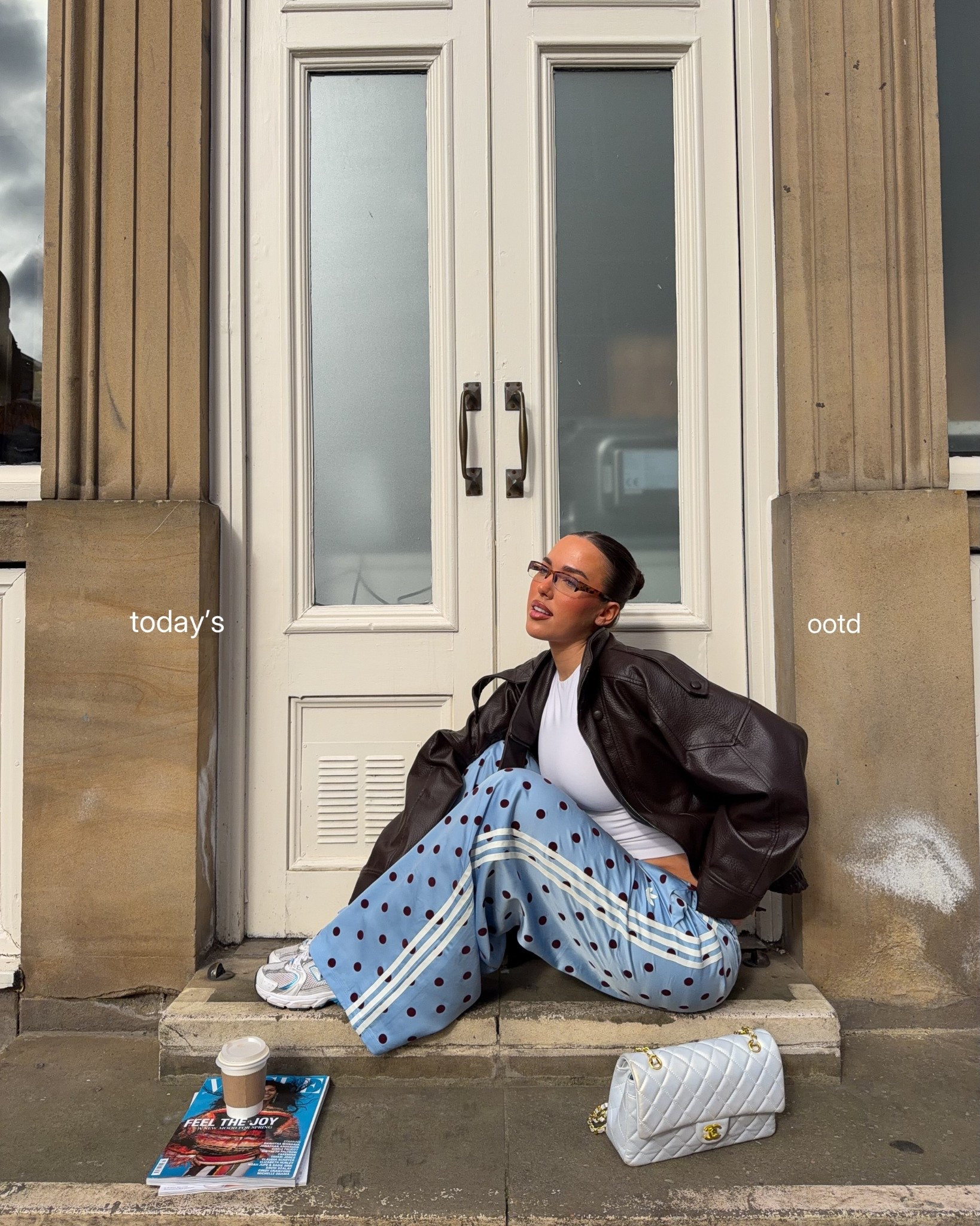these polka dot joggers are a yes from me! @ASOS @adidas 

#LTKuk #LTKjeans #LTKspring