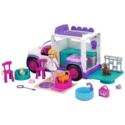 Polly Pocket Playtime Pets Adventure Pack Playset | Target