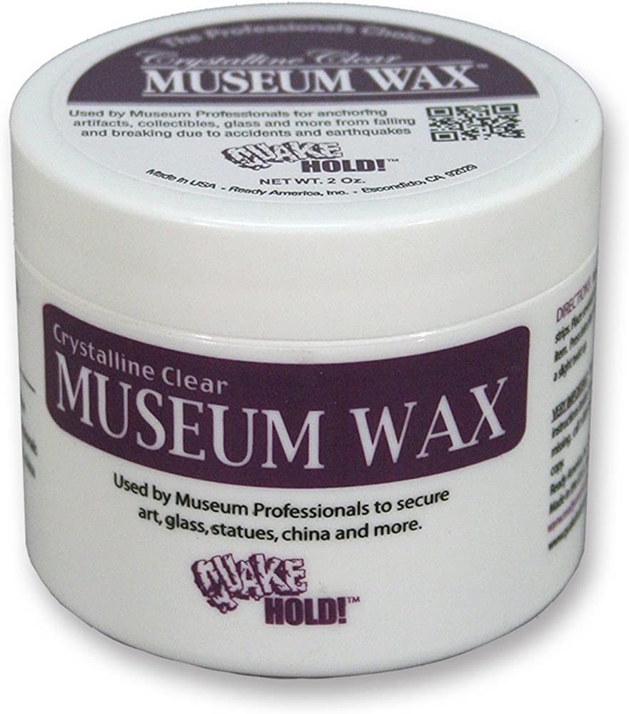 Quakehold! 66111 Museum Wax, Clear 2 Ounce | Amazon (US)