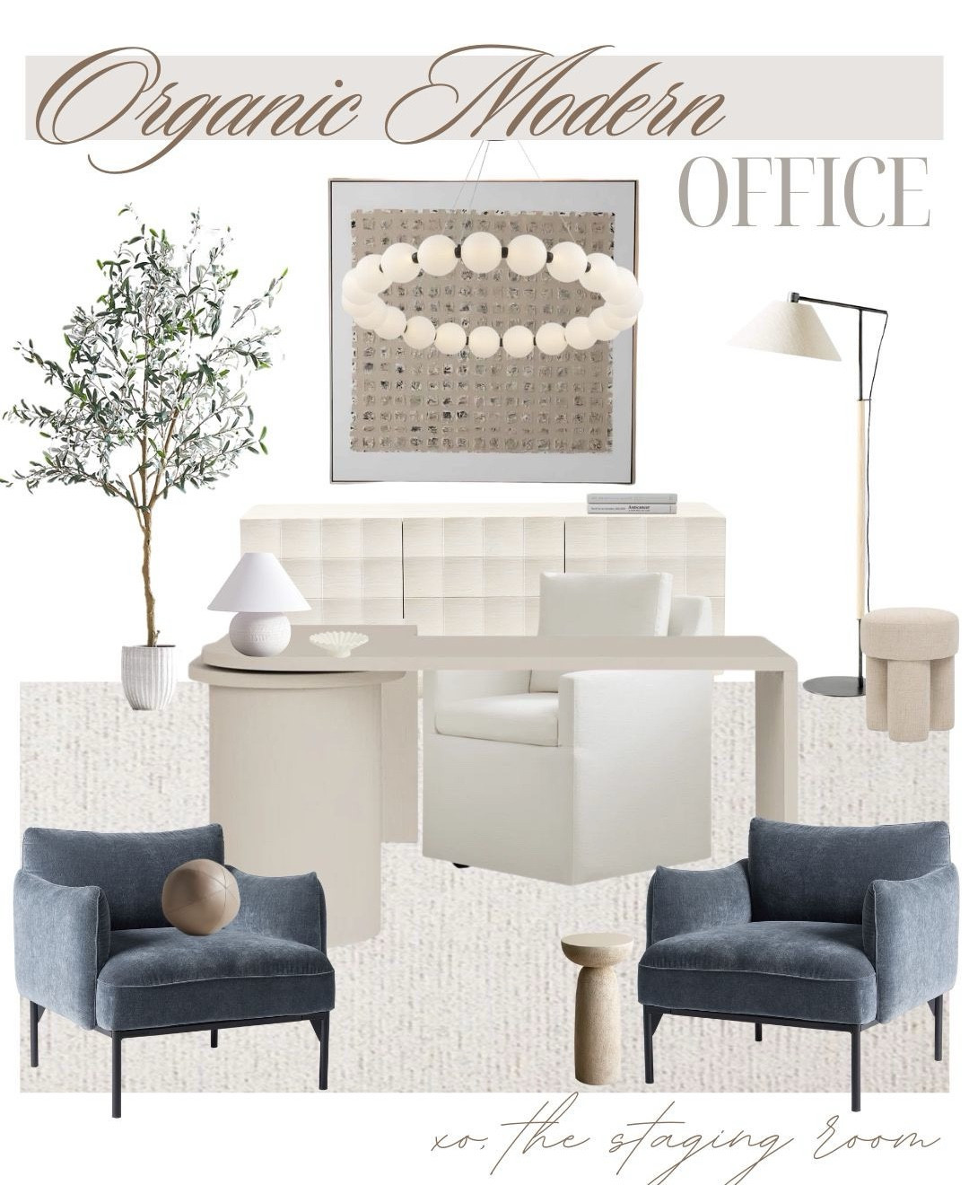 Home office, but make it chic ✨

A functional WFH setup that still feels elevated—think warm wood desk, comfy velvet seating, smart storage, and finishing touches that make you actually want to sit down and work. Proof that productivity and style can coexist 🤍 

 #LTKsale #LTKhome #LTKstyletip