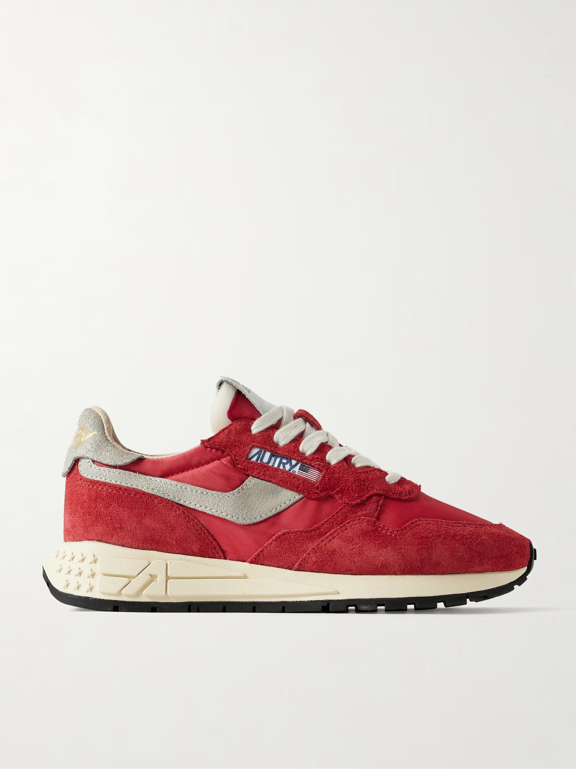 Reelwind Low suede and shell sneakers | NET-A-PORTER (UK & EU)