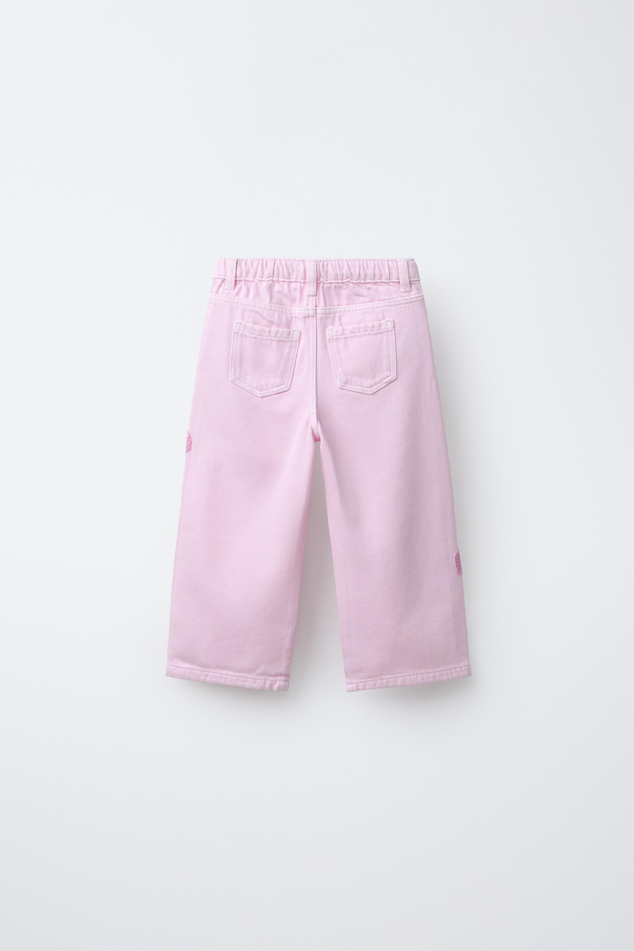 FLORAL WIDE LEG JEANS | Zara US