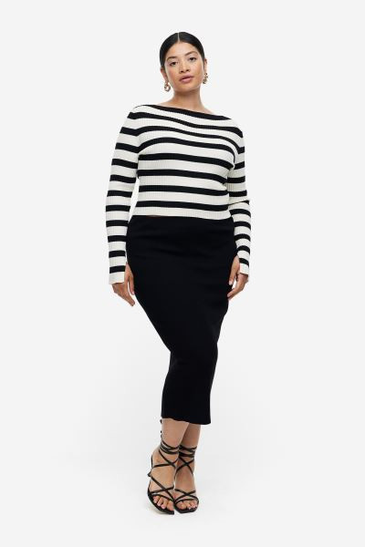 Rib-knit Crop Top | H&M (US + CA)