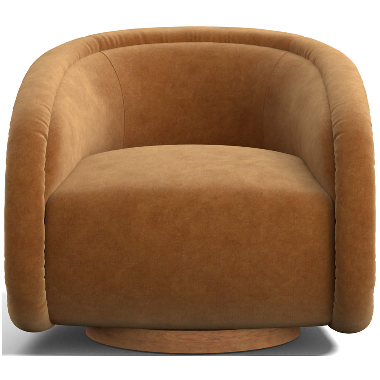 Medoc Swivel Chair + Reviews | Crate & Barrel | Crate & Barrel