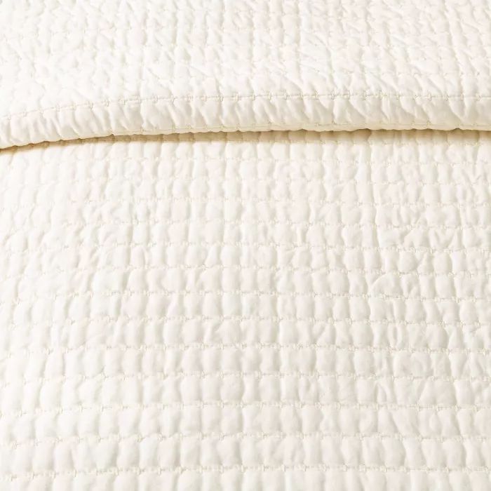 Solid Texture Stripe Quilt - Hearth & Hand™ with Magnolia | Target