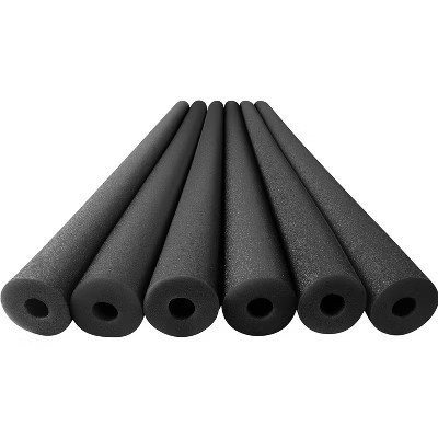 Play22usa Pool Noodles Foam 6 Pack – Large Black Foam Noodle Tubes, Bulk Swim Noodles, Multi-Purpose Float, Exercise & Craft Aid | Target