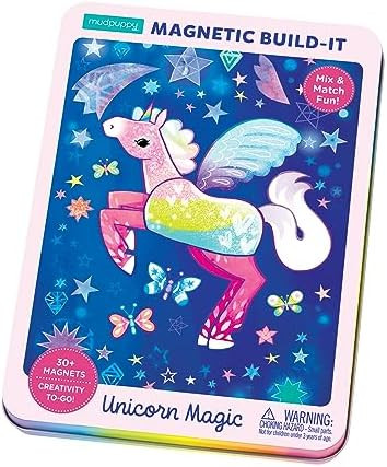Mudpuppy Unicorn Magic Magnetic Build-it | Amazon (US)