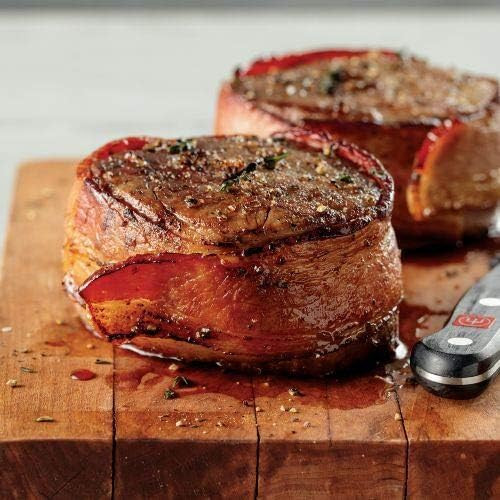Omaha Steaks Deluxe Father's Day Gift Package (Bacon-Wrapped Filet Mignons, Air-Chilled Boneless ... | Amazon (US)