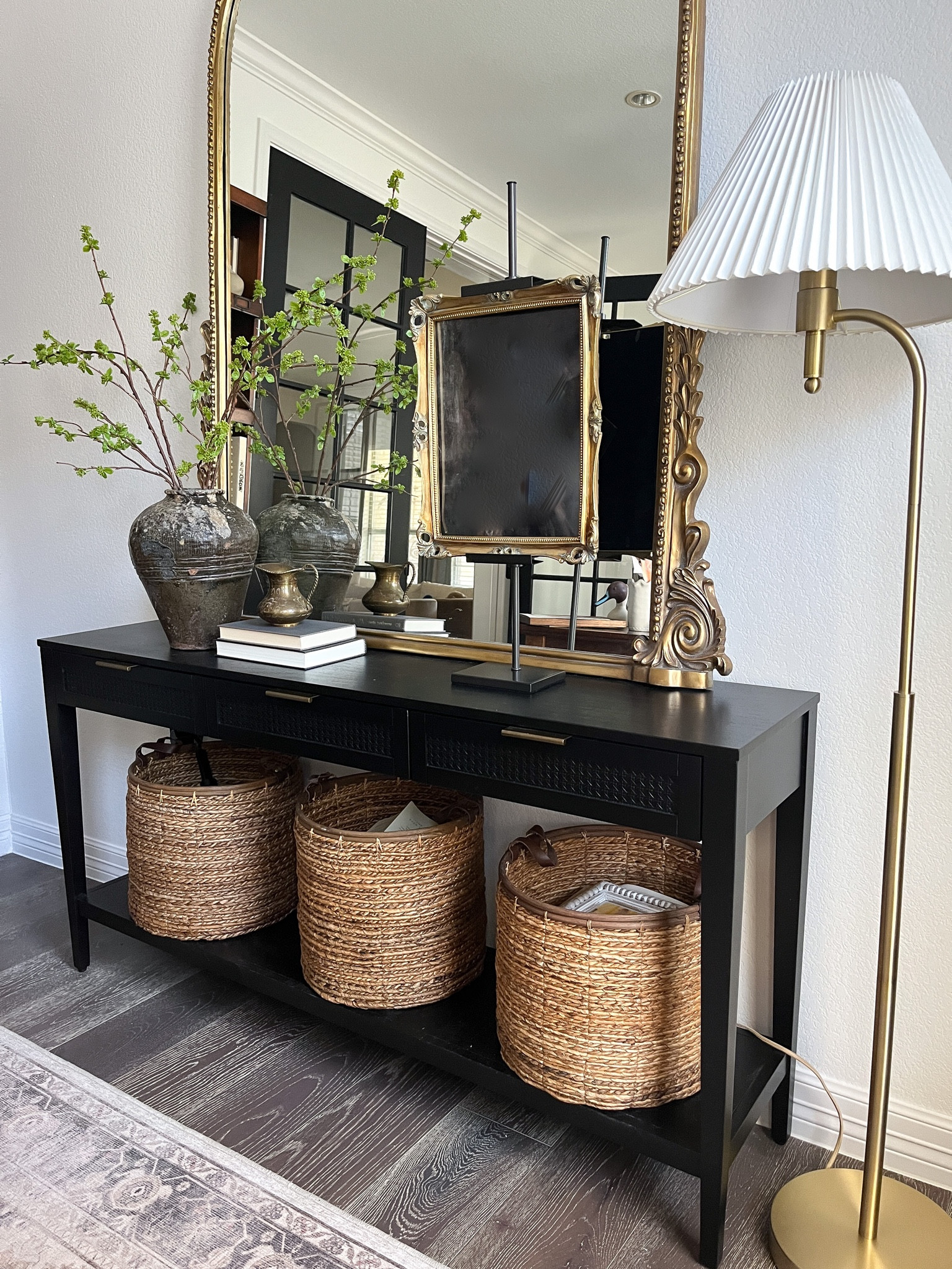 How I styled my Studio McGee console table 

#LTKxAnthro #LTKstyletip #LTKhome