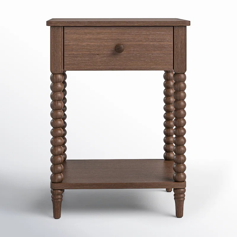 Benbrook 1 - Drawer Spindle Nightstand | Wayfair North America