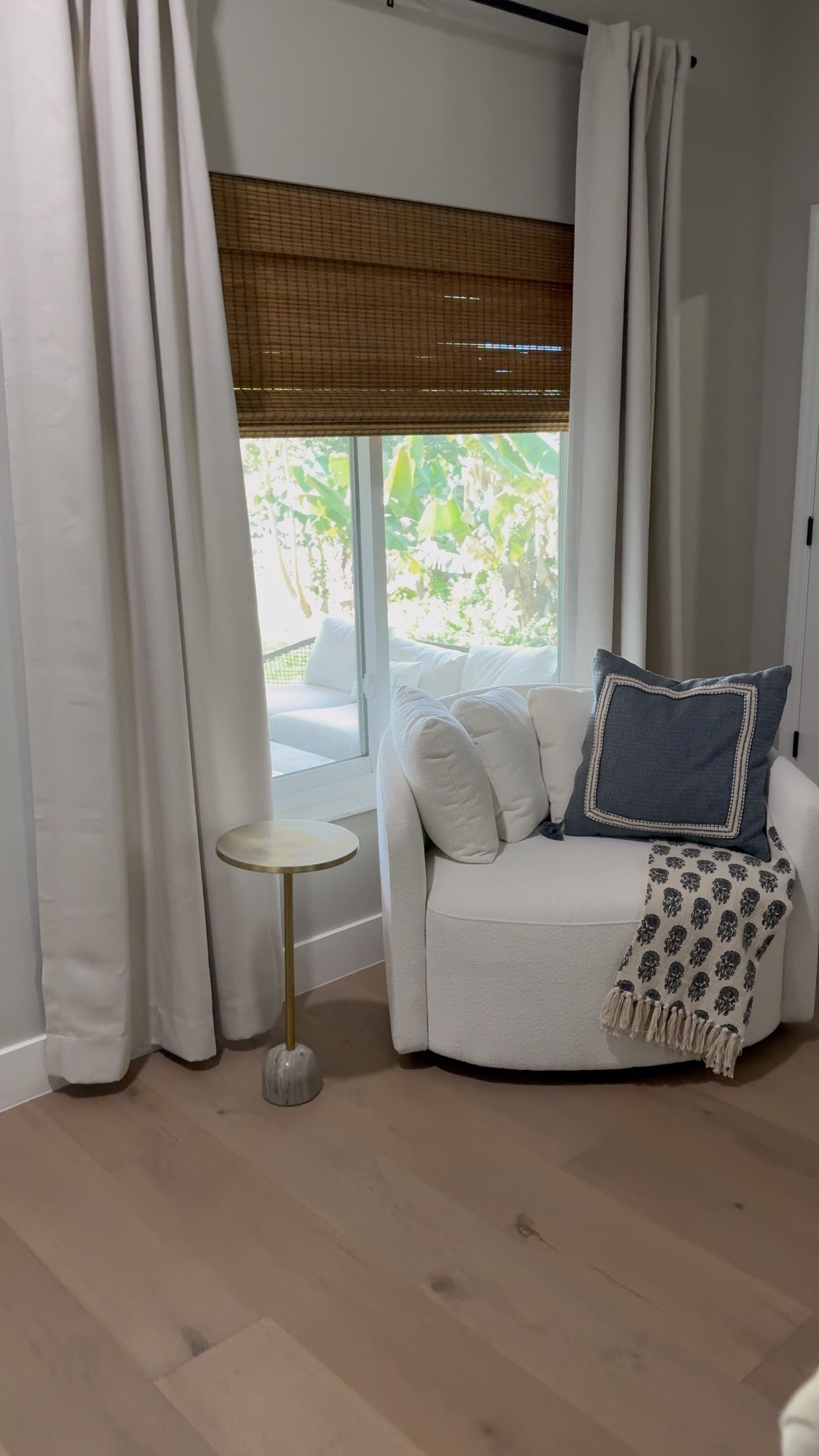 I love this spot to sit and read or have a cup of coffee!  Swivel chair, home decor, spring refresh, window treatment, curtains, amazon, Wayfair 

#LTKHome #LTKSeasonal #LTKdayinmylife