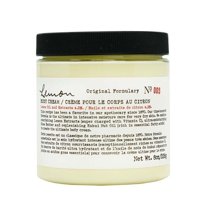 Lemon Body Cream No. 005 - 8 oz | C.O. Bigelow